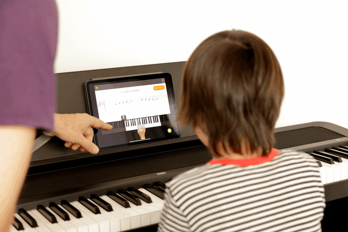 Lernapps Bluetooth E-Piano