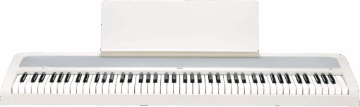 Korg B2 WH - Frontansicht mit Notenpult