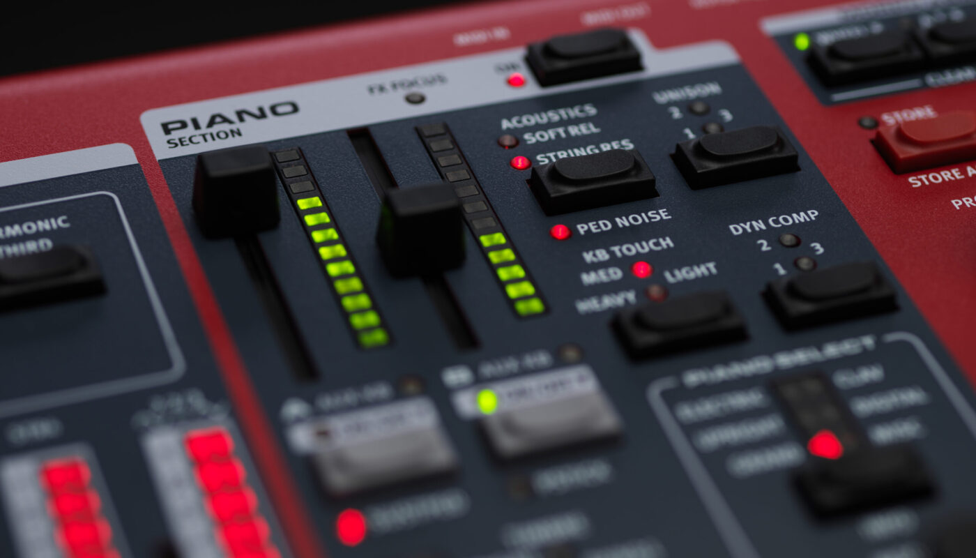 Nord Stage 4 Pianosektion