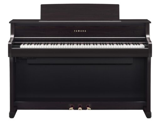 Yamaha CLP-875 Schwarz Homepiano Front