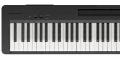 Yamaha P-125 Schwarz E-Piano Overview Top