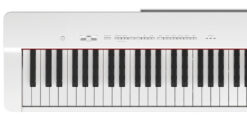 Yamaha P-225 Weiss E-Piano Overview Top