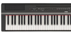 Yamaha P-125 Schwarz Overview Top