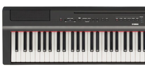 Yamaha P-125 Schwarz Overview Top